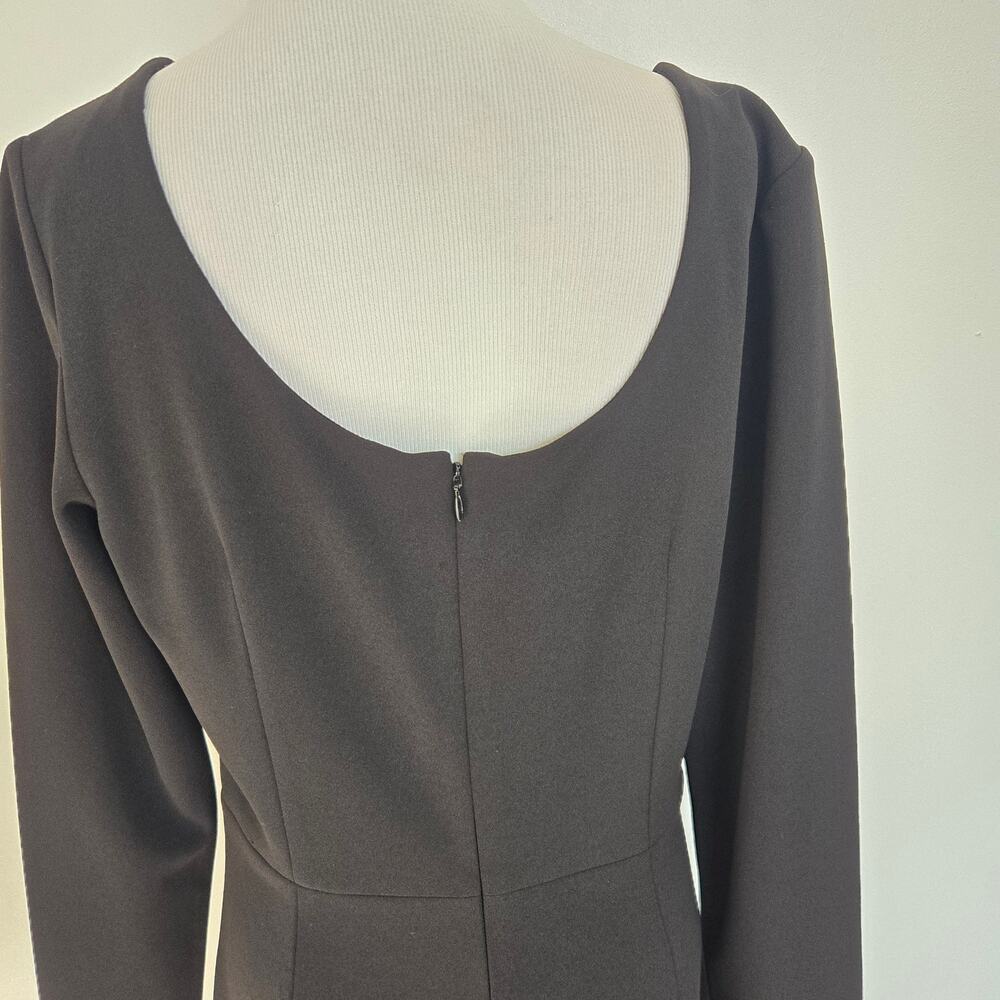 Dress The Population Women Sexy Sonia Sheath Dress Vamp Night Out Black Large - Picture 8 of 13